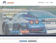 Tablet Screenshot of gazzup.com